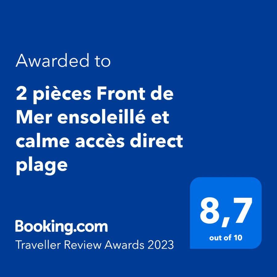 2 Pieces Front De Mer Ensoleille Et Calme Acces Direct Plage Кабур Экстерьер фото